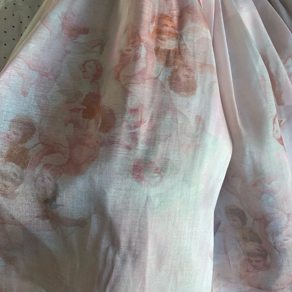 Selkie Peach Venus Puff Dress - Picture 7 of 7